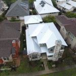 Metal Roof with Striations